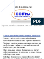 Visión Empresarial 8 Pasos para Fortalecer Tu Toma de Decisiones.