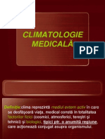 CLIMATOLOGIE MEDICALĂ