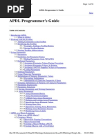 APDL Programmer's Guide