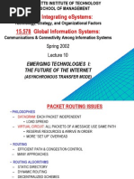 15.565 Integrating Esystems: 15.578 Global Information Systems