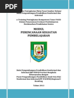 Download MODUL PERENCANAAN KEGIATAN PEMBELAJARANpdf by savemydays SN247181023 doc pdf