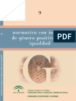 Normativa Con Impacto de Genero Positivo en La Igualdad