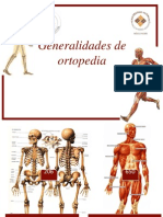 Generalidades de ortopedia.