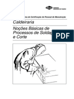 Apostila de oxicorte e solda com oxigasIntrodução à Soldagem .......................................................... 05 • Introdução ......................................................................... 05 • Definição da Solda............................................................. 05 • Considerações sobre a solda ............................................ 05 • Fontes de calor utilizadas .................................................. 07 • Vantagens das junções soldadas em geral ....................... 08 • Classificação dos processos de soldagem ........................ 09 • Considerações sobre os principais processos de soldagem .......................................................................................... 10 • Solda a arco elétrico .......................................................... 10 • Soldagem a arco elétrico com proteção gasosa (MIG/MAG) .......................................................................................... 11 • Soldagem a 