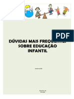 Duvidas Mais Frequntes Sobre Ed. Infantil