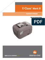 Especificaciones Impresora DATAMAX E Class Mark III Quick