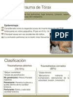 Exposicion Trauma Torax