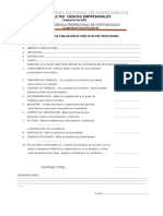 Ficha de Evaluacion