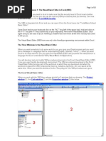 Download Page 1 of 38 VBA for Excel Lesson 1 The by jiguparmar1516 SN24719454 doc pdf