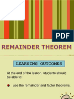 Chapter1Remainder and FactorThm (S)