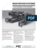 Linear Motion Systems: User-Assembled or Pre-Assembled