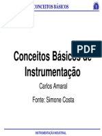 Conceitos Basicos de Instrumetação- 2014 -Profª Simone