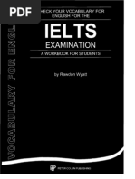 Check Your Vocabulary for IELTS Examination - Wyatt