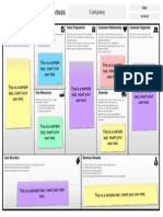 Business Model Canvas Template