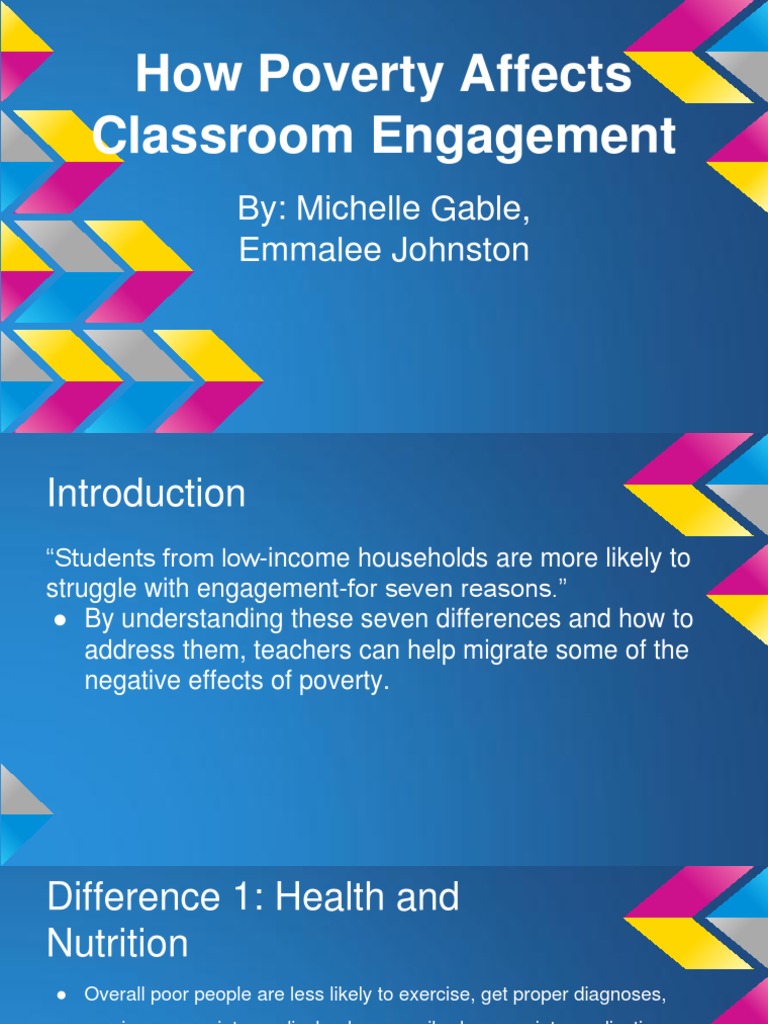 Impact of Poverty on Classroom Engagement | PDF | Socioeconomic Status ...