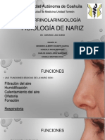 Fisiología de Nariz