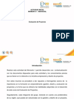 Evaluacion de Proyectos