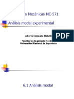 MC 571 Capitulo 6 Analisis Modal Experimental