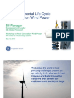 5 . 1 Environmental Life C a of Wind Power