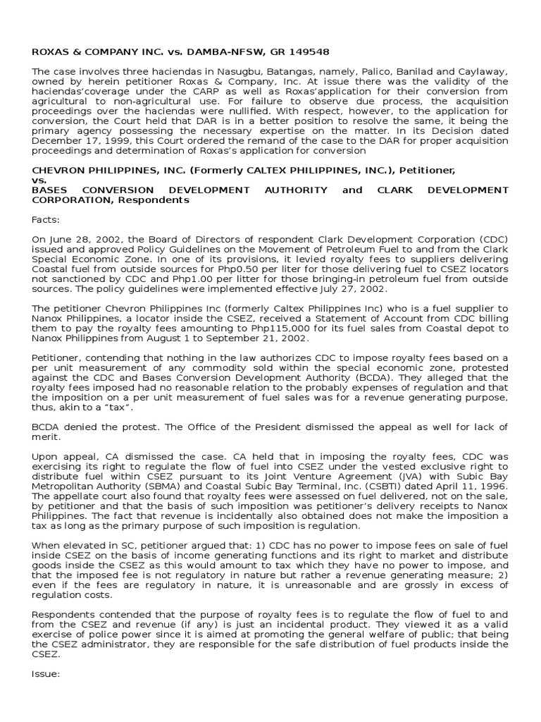 Analysis of Key Court Cases Regarding Land Ownership, Business