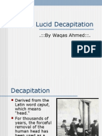 Lucid Decapitation: .::by Waqas Ahmed
