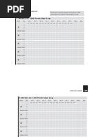 7 Weeks to 100 Push-Ups Chart