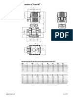 Dimensions of Type 107 Ball Valve Spec Sheet