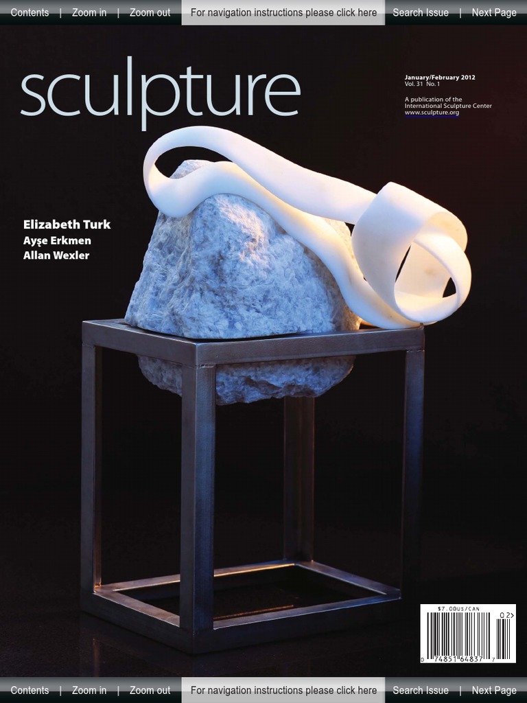 Sculpture Magazine JanFeb 2012 PDF Library And Museum Sculpture