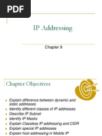 Chapter 9 IP Addressing