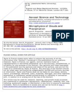 Aerosol Science and Technology: To Cite This Article: Hans R. Pruppacher, James D. Klett & Pao K. Wang (1998)