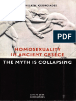 Homosexuality in Ancient Greece - The Myth Is Collapsing (By Adonis Georgiades)