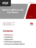 Ran15.0 Umts-To-lte Fast Return