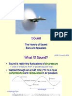 Sound: The Nature of Sound Ears and Speakers