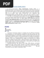 MDF and IDF: Key Networking Facilities | PDF | Computer Network ...