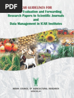 Download ICAR Guidelines Research Papers 2014 by Abhay Kumar SN247234090 doc pdf
