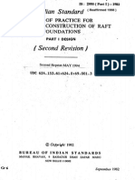 Is 2950 (Part-I) Code of Practice for Design and Constructio