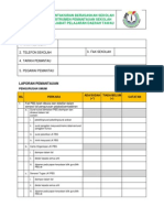 Instrumen Pemantauan Sekolah Contoh