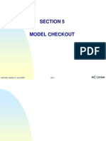 Section 5 Model Checkout: S5-1 NAS105, Section 5, July 2003