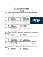 1st Chapter Basic Concepts Mcqs