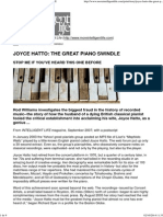 Joyce Hatto - The Great Piano Swindle