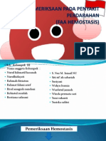 PEMERIKSAAN HEMOSTASIS KLP 3