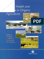 Animal Health and Welfare in Organic Agriculture