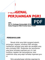 Sosialisasi Perjuangan Pgri Paparan Ketua