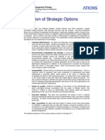 Strategy Plan Volume 2 - Strategy Recommendations Evaluation of Strategic Options