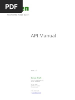 API Manual: Contact Details