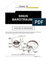 Sinus Barotrauma: Anatomy of The Sinuses