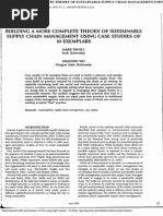 Download Building a more complete theory of sustainable supple chain management using case studies of 10 exemplarspdf by joannakam SN247253774 doc pdf