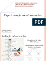 espectroscopia no infravermelho