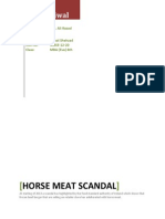 Final Supply Chain Horse Meat