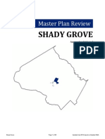 Master Plan Review: Shady Grove